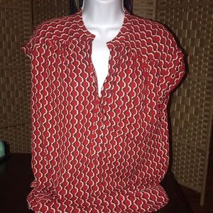 Pletone size Medium sleeveless blouse